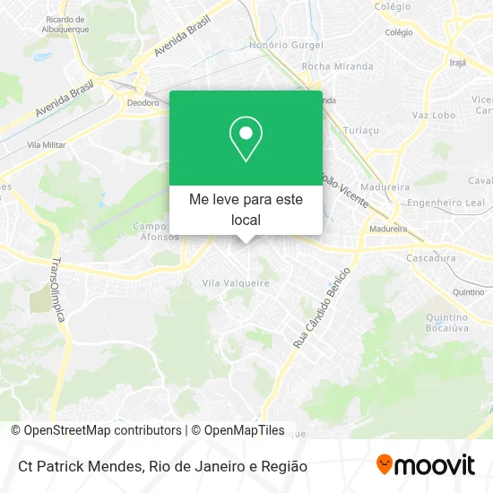 Ct Patrick Mendes mapa
