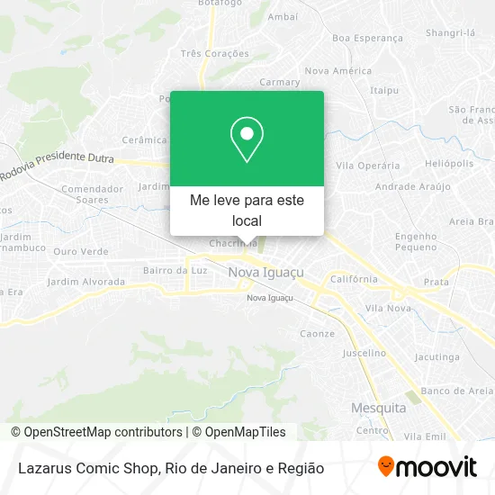 Lazarus Comic Shop mapa