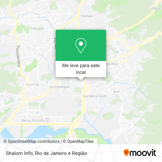 Shalom Info mapa