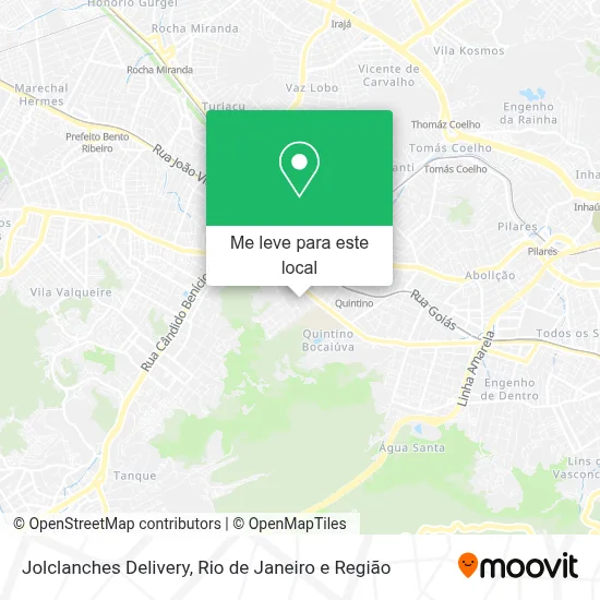 Jolclanches Delivery mapa