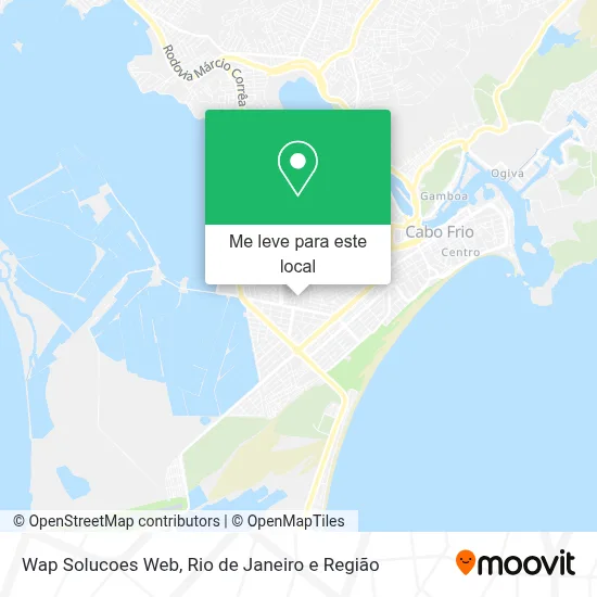 Wap Solucoes Web mapa