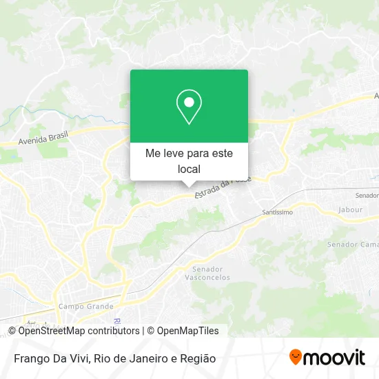 Frango Da Vivi mapa