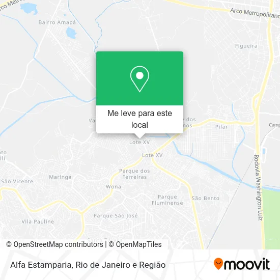 Alfa Estamparia mapa
