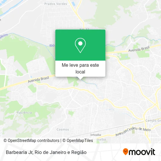 Barbearia Jr mapa