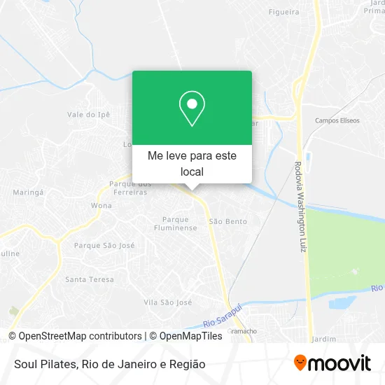 Soul Pilates mapa