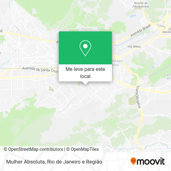 Mulher Absoluta mapa