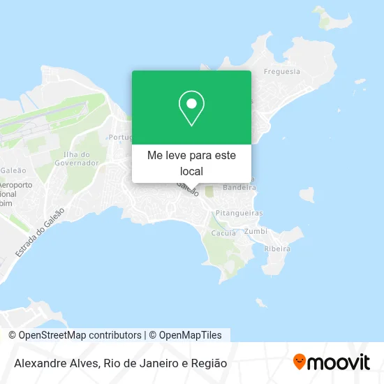 Alexandre Alves mapa
