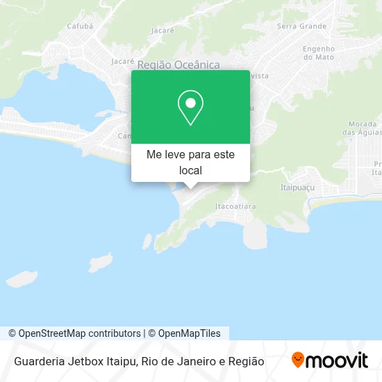 Guarderia Jetbox Itaipu mapa