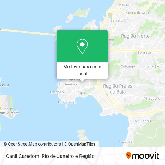 Canil Caredom mapa