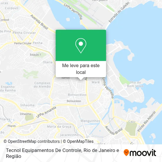 Tecnol Equipamentos De Controle mapa