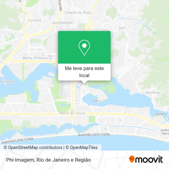 Phi-Imagem mapa