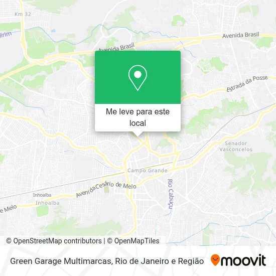 Green Garage Multimarcas mapa