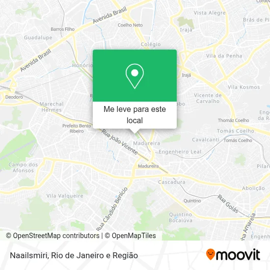 Naailsmiri mapa