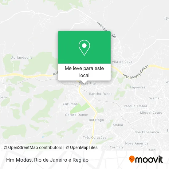 Hm Modas mapa