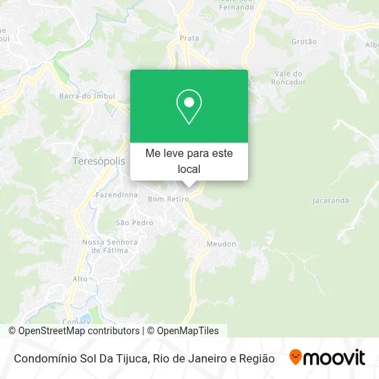 Condomínio Sol Da Tijuca mapa