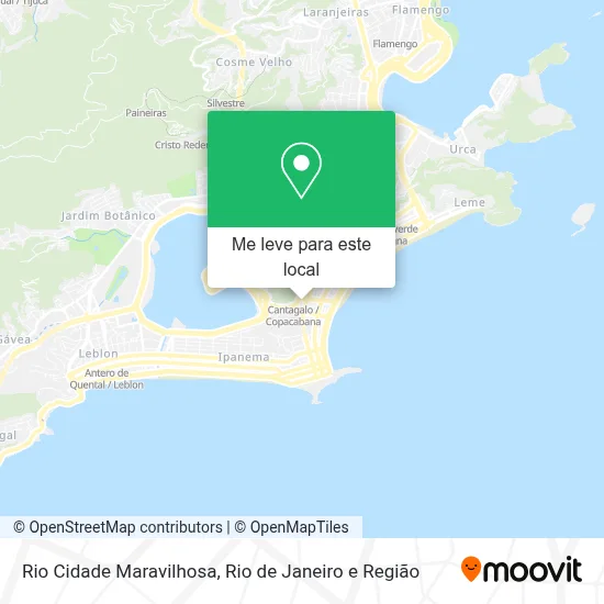 Rio Cidade Maravilhosa mapa