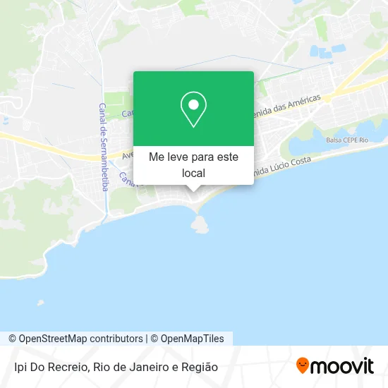 Ipi Do Recreio mapa