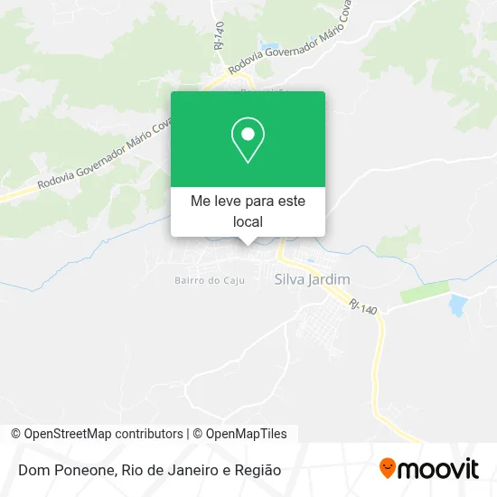 Dom Poneone mapa