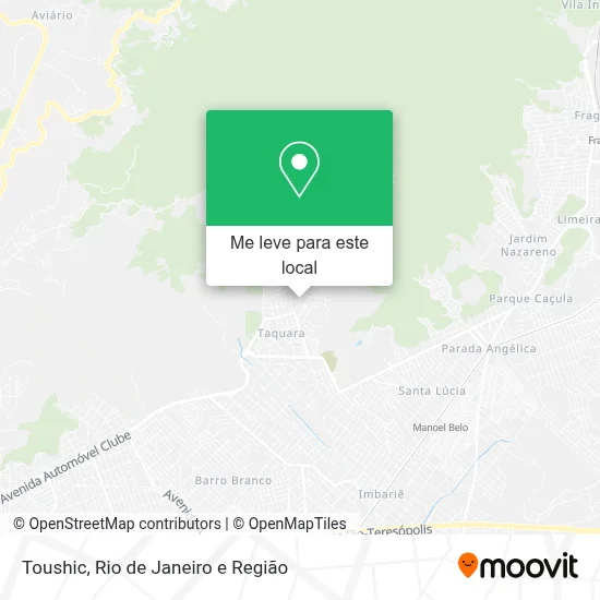 Toushic mapa