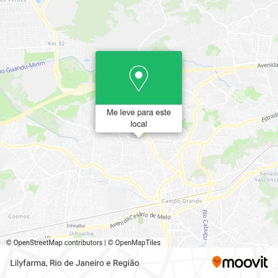 Lilyfarma mapa