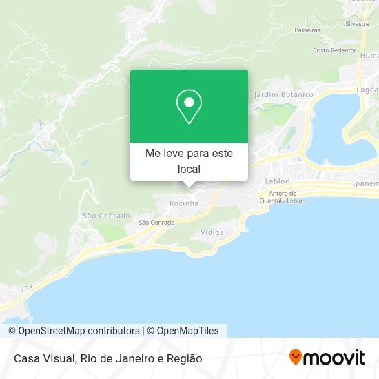 Casa Visual mapa