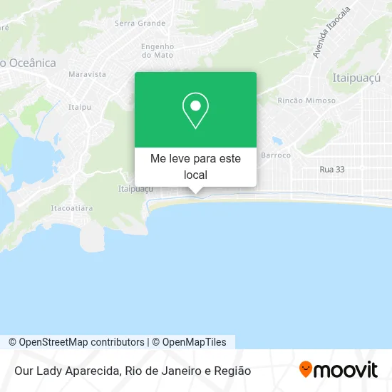 Our Lady Aparecida mapa