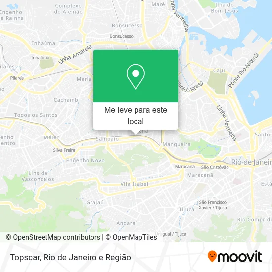 Topscar mapa