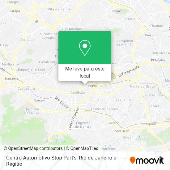 Centro Automotivo Stop Part's mapa