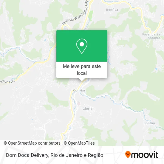 Dom Doca Delivery mapa