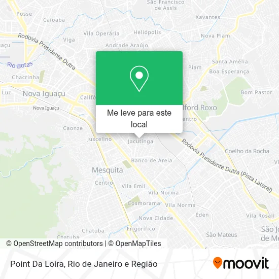 Point Da Loira mapa