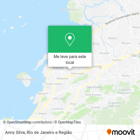 Anny Silva mapa