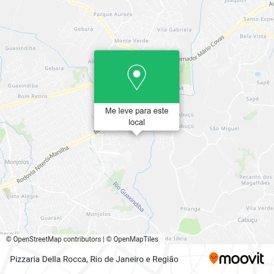 Pizzaria Della Rocca mapa