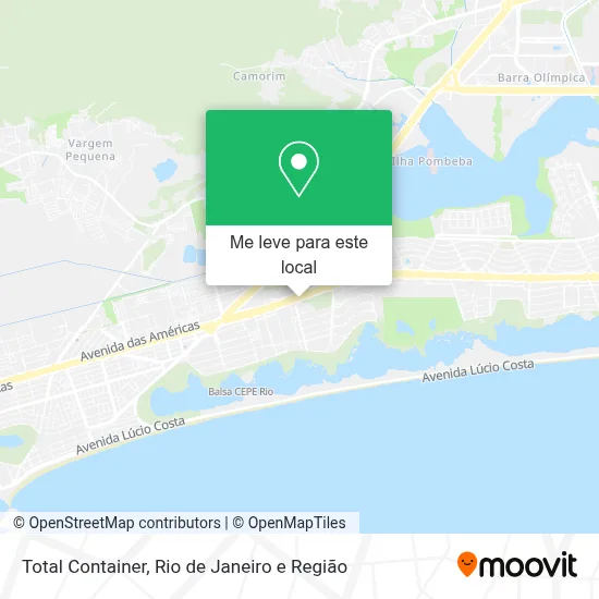 Total Container mapa