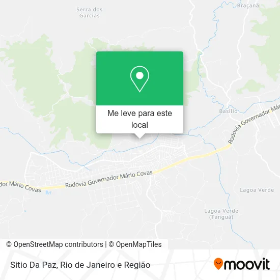 Sitio Da Paz mapa