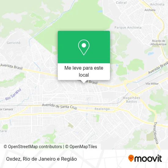 Oxdez mapa