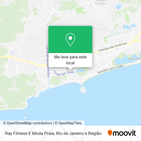 Ray Fitness E Moda Praia mapa