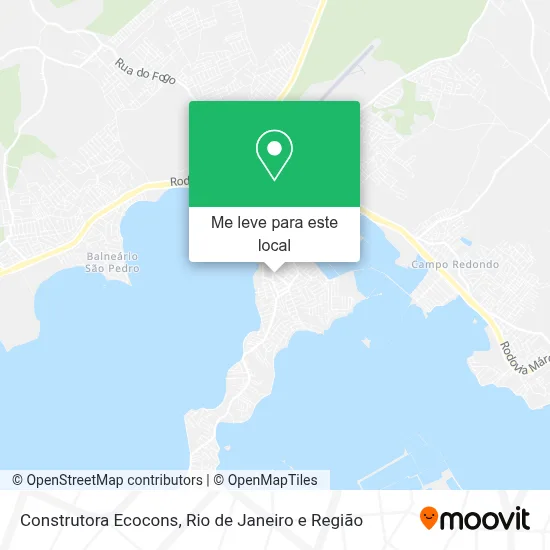 Construtora Ecocons mapa