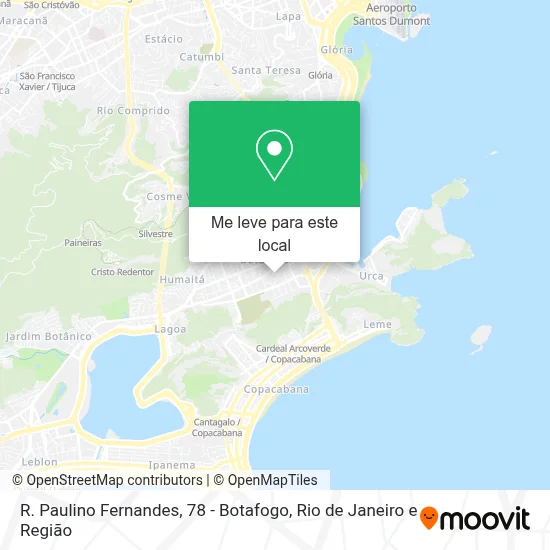 R. Paulino Fernandes, 78 - Botafogo mapa