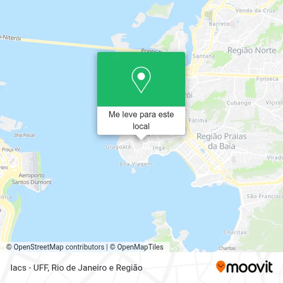 Iacs - UFF mapa