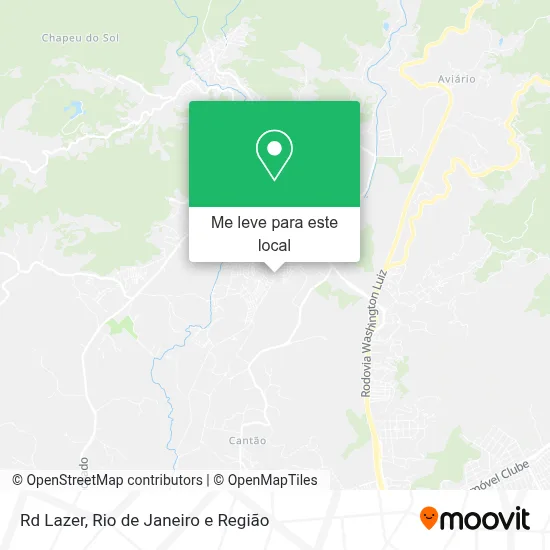 Rd Lazer mapa