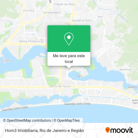 Hom3 Imobiliaria mapa