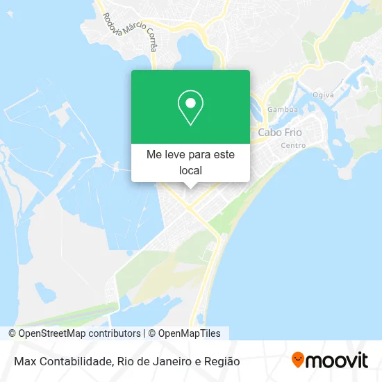 Max Contabilidade mapa