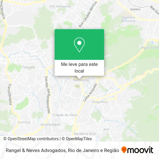 Rangel & Neves Advogados mapa