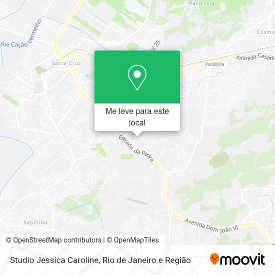 Studio Jessica Caroline mapa