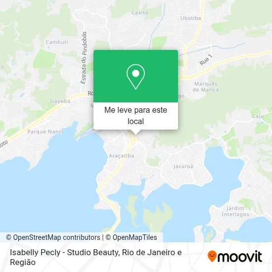 Isabelly Pecly - Studio Beauty mapa