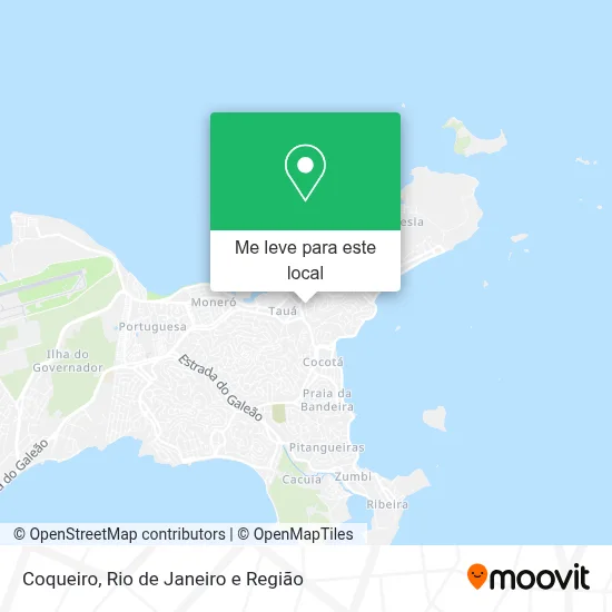 Coqueiro mapa