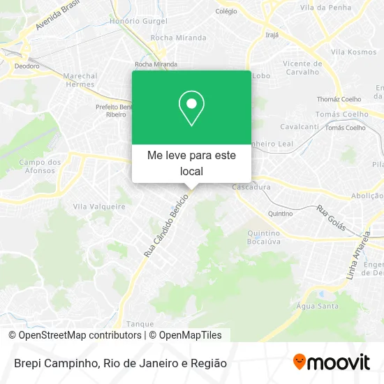Brepi Campinho mapa