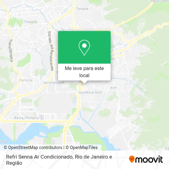 Refri Senna Ar Condicionado mapa