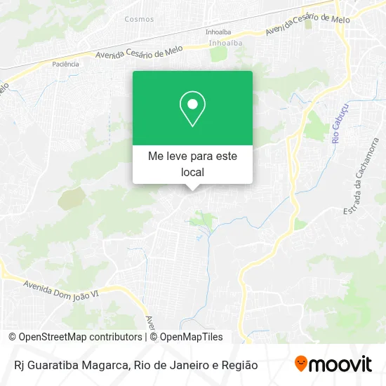 Rj Guaratiba Magarca mapa