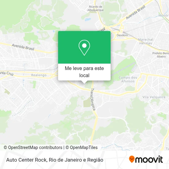 Auto Center Rock mapa